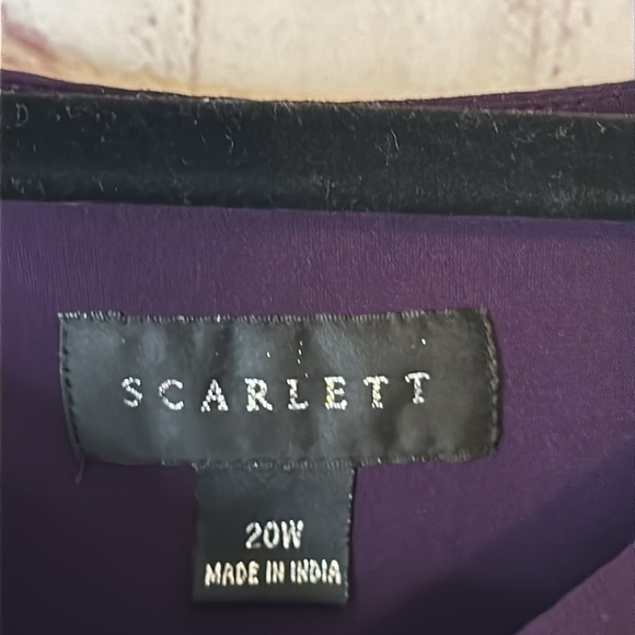 Scarlett Sleeveless Cape Sheath Night Out Dress Size 20W - Picture 2 of 4